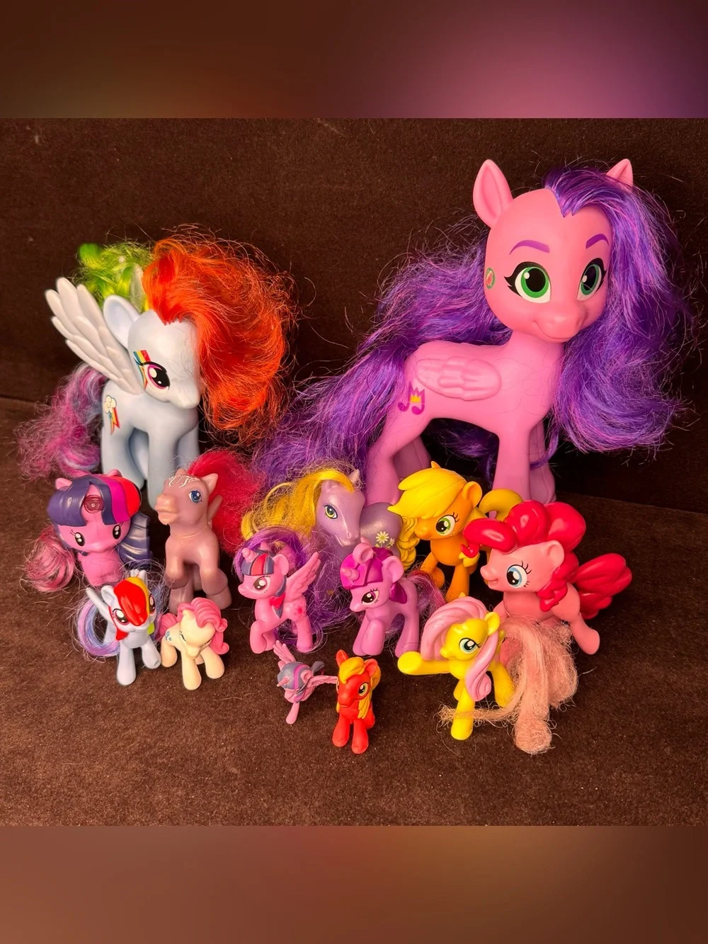 My Little Pony Mixed Lot G4 & G5 - Rainbow Dash, Pipp Petals, Twilight Sparkle